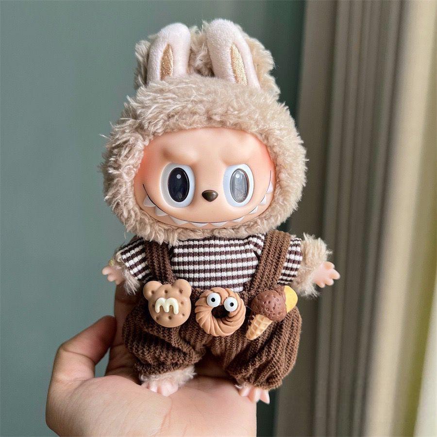 Labubu Knit Jumper with Fun Charms - MuffuLabSYD076